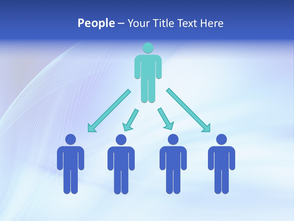 Wave Digitally Cold PowerPoint Template