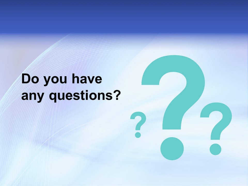 Wave Digitally Cold PowerPoint Template