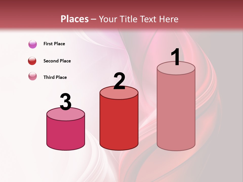 Digital Rose Frame PowerPoint Template