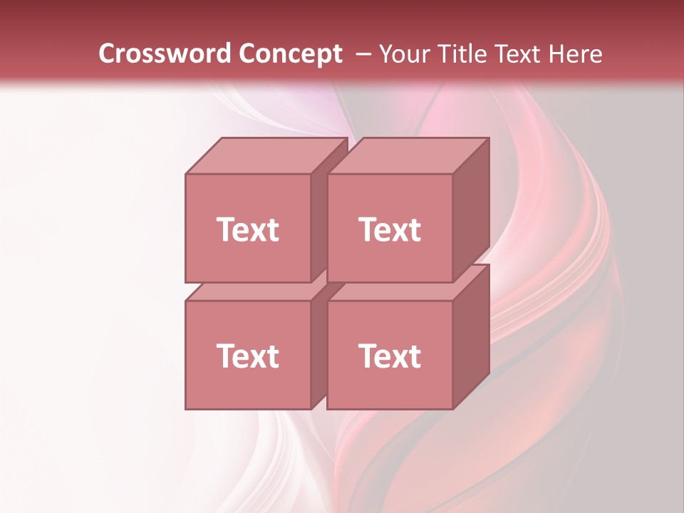 Digital Rose Frame PowerPoint Template
