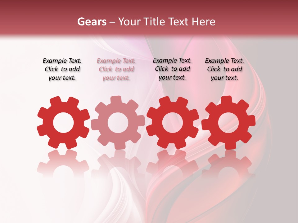 Digital Rose Frame PowerPoint Template