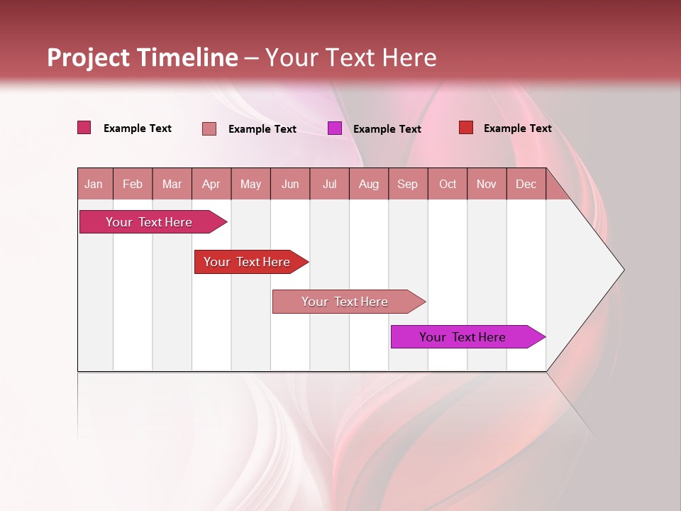 Digital Rose Frame PowerPoint Template