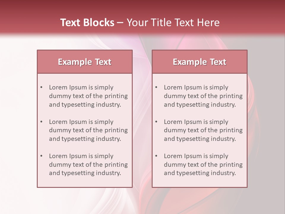 Digital Rose Frame PowerPoint Template