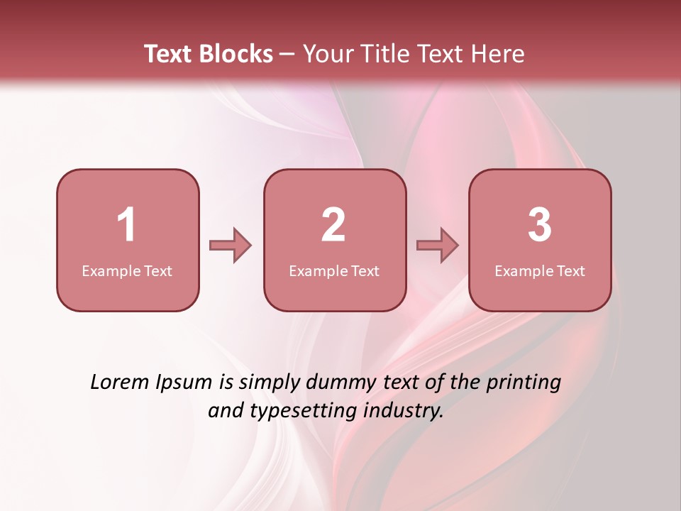 Digital Rose Frame PowerPoint Template
