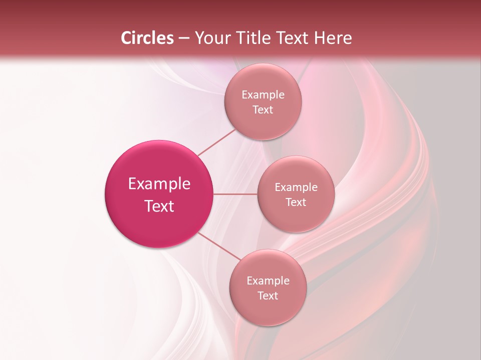 Digital Rose Frame PowerPoint Template