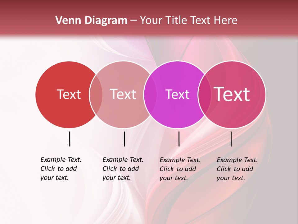 Digital Rose Frame PowerPoint Template