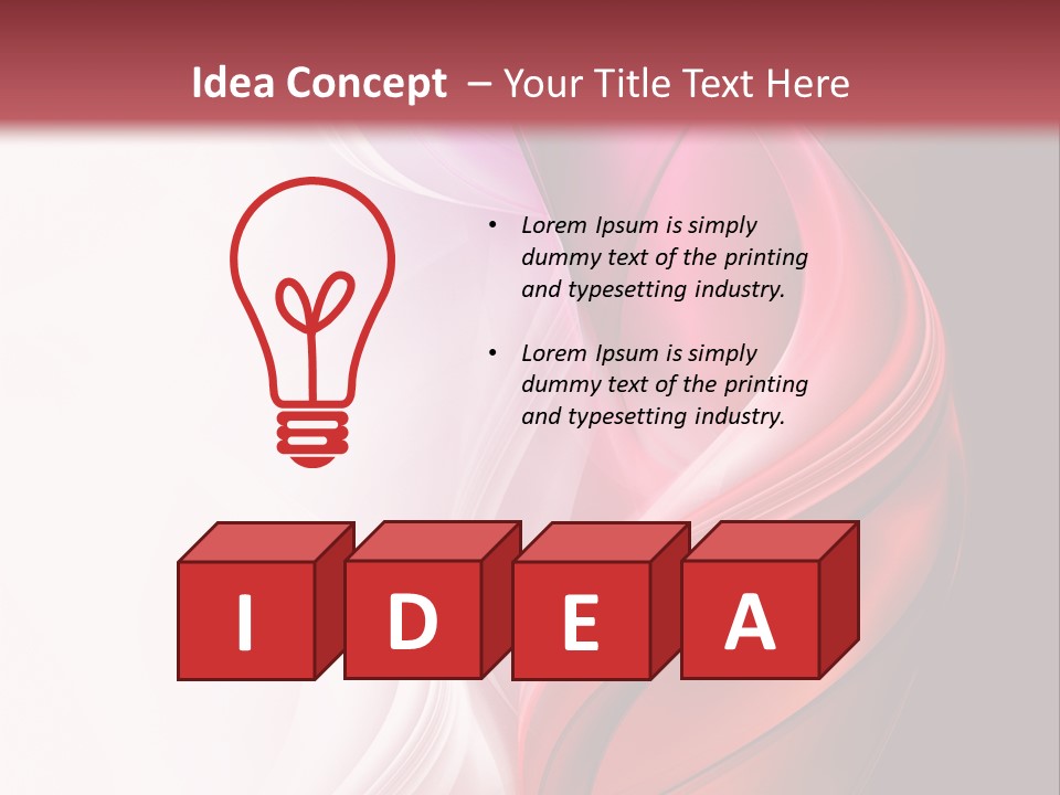 Digital Rose Frame PowerPoint Template