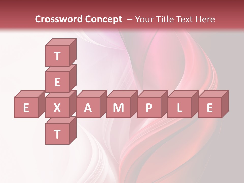 Digital Rose Frame PowerPoint Template