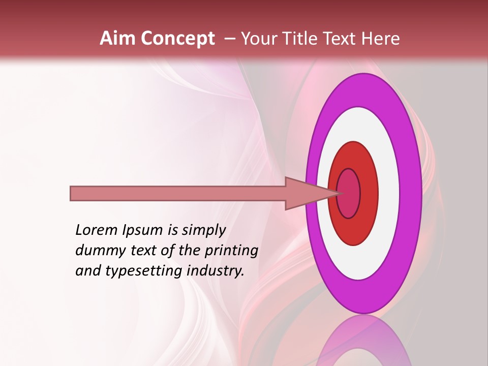 Digital Rose Frame PowerPoint Template
