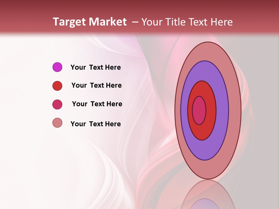 Digital Rose Frame PowerPoint Template