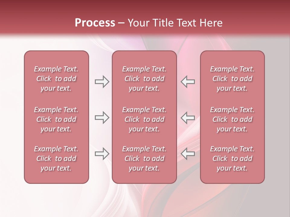 Digital Rose Frame PowerPoint Template