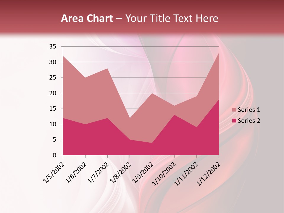 Digital Rose Frame PowerPoint Template