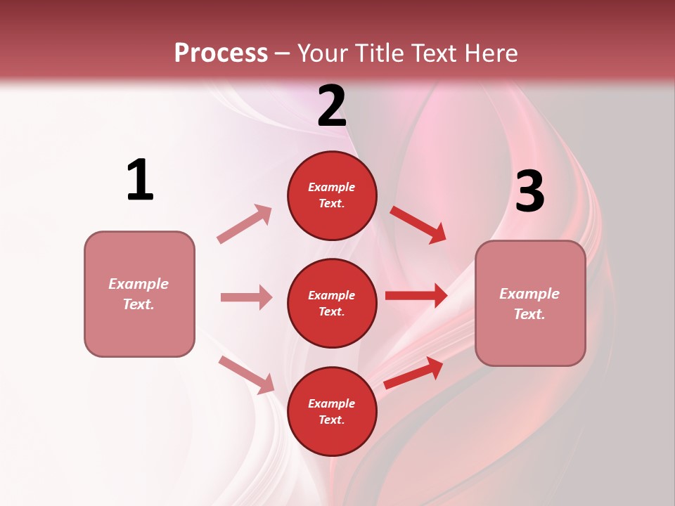 Digital Rose Frame PowerPoint Template