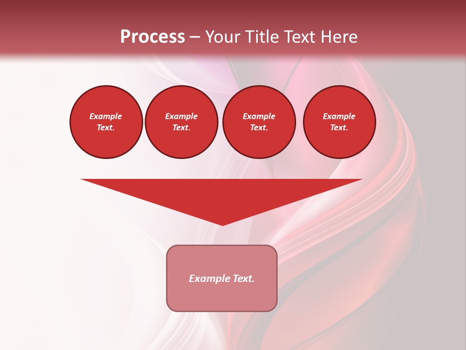 Digital Rose Frame PowerPoint Template
