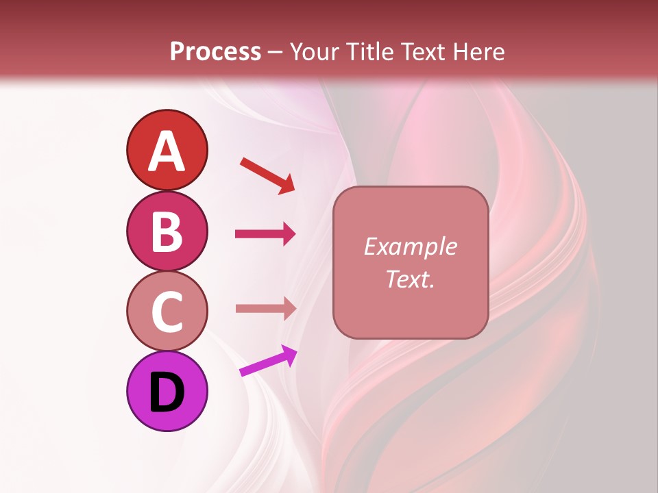 Digital Rose Frame PowerPoint Template