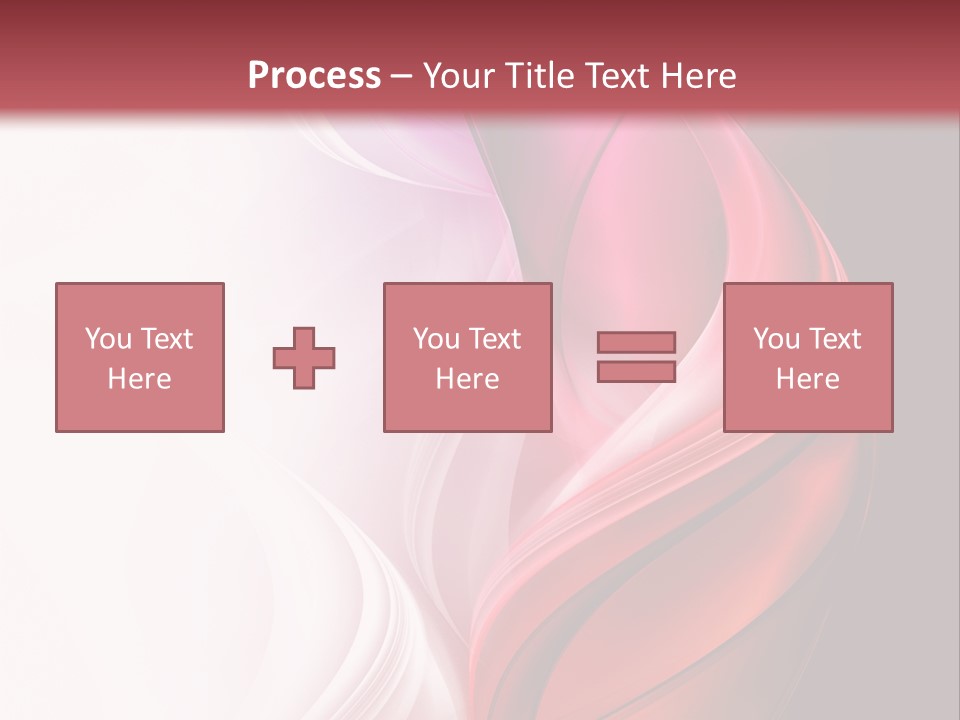 Digital Rose Frame PowerPoint Template