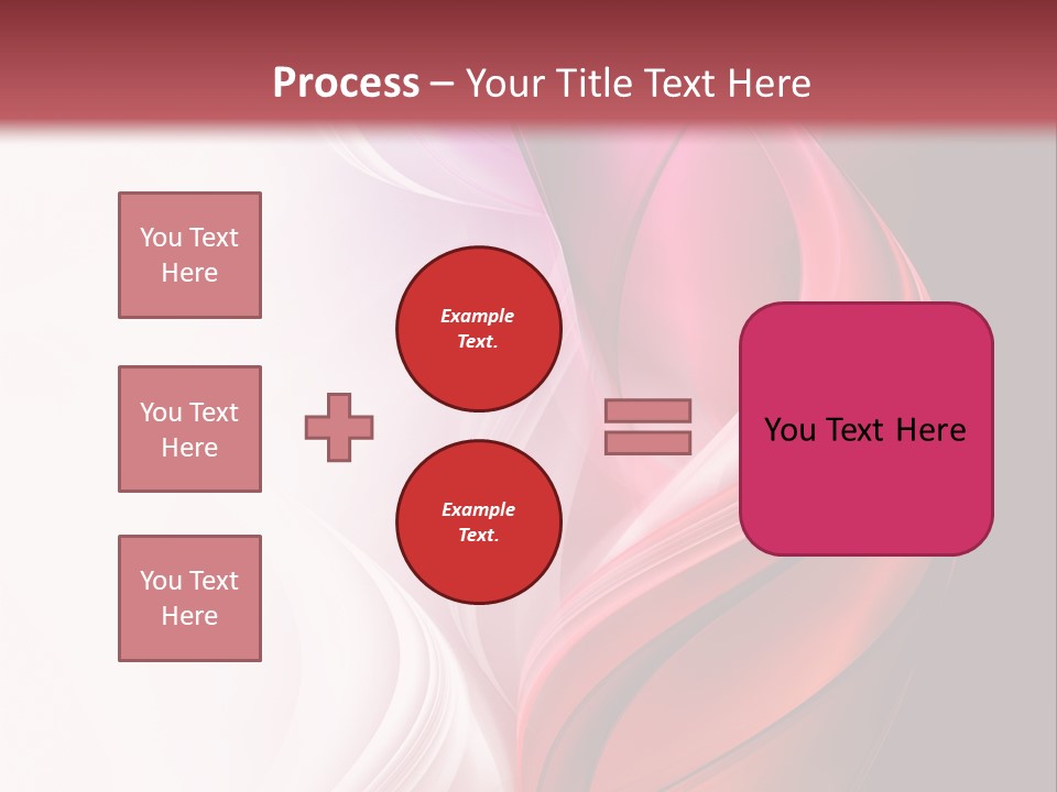 Digital Rose Frame PowerPoint Template