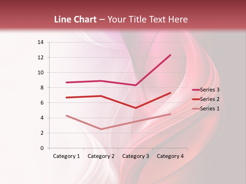 Digital Rose Frame PowerPoint Template