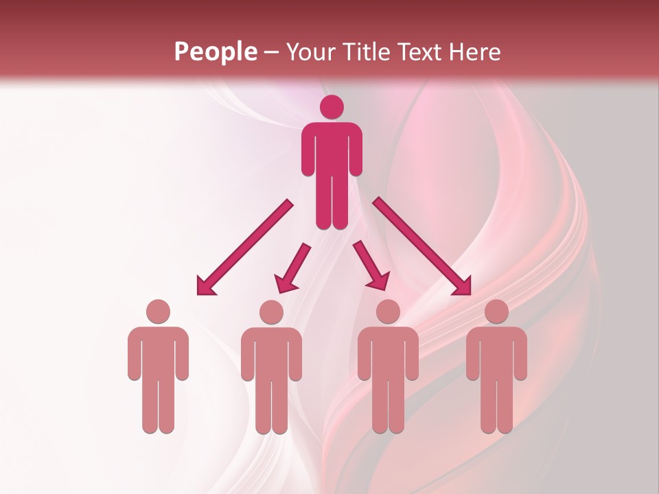 Digital Rose Frame PowerPoint Template