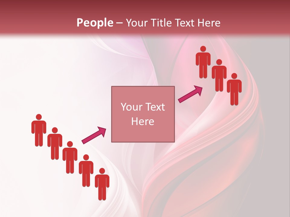 Digital Rose Frame PowerPoint Template