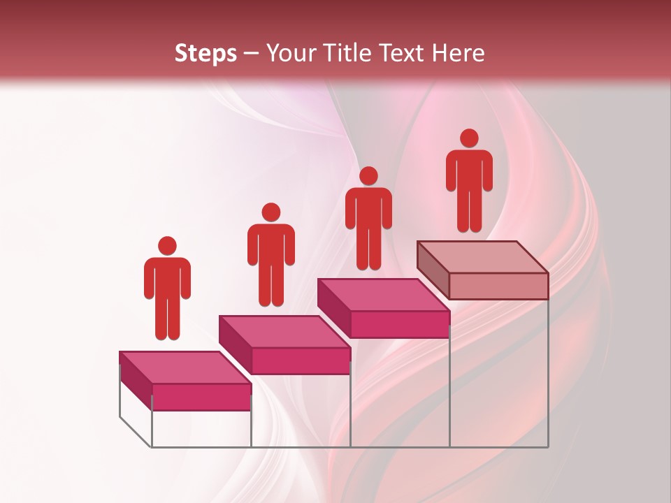 Digital Rose Frame PowerPoint Template