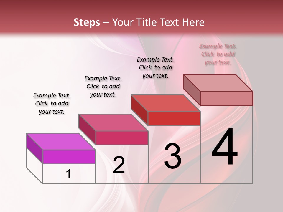 Digital Rose Frame PowerPoint Template