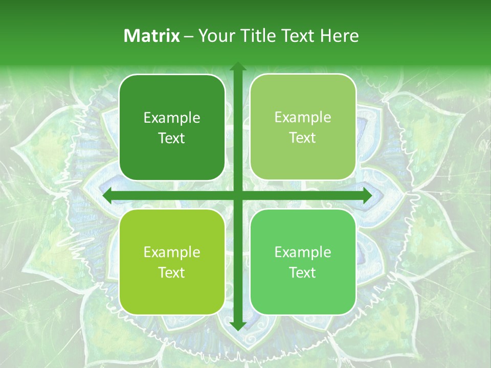 Abstract Decorative Pattern PowerPoint Template