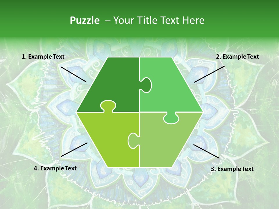 Abstract Decorative Pattern PowerPoint Template