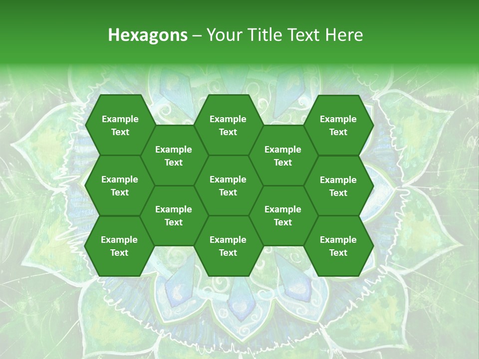 Abstract Decorative Pattern PowerPoint Template