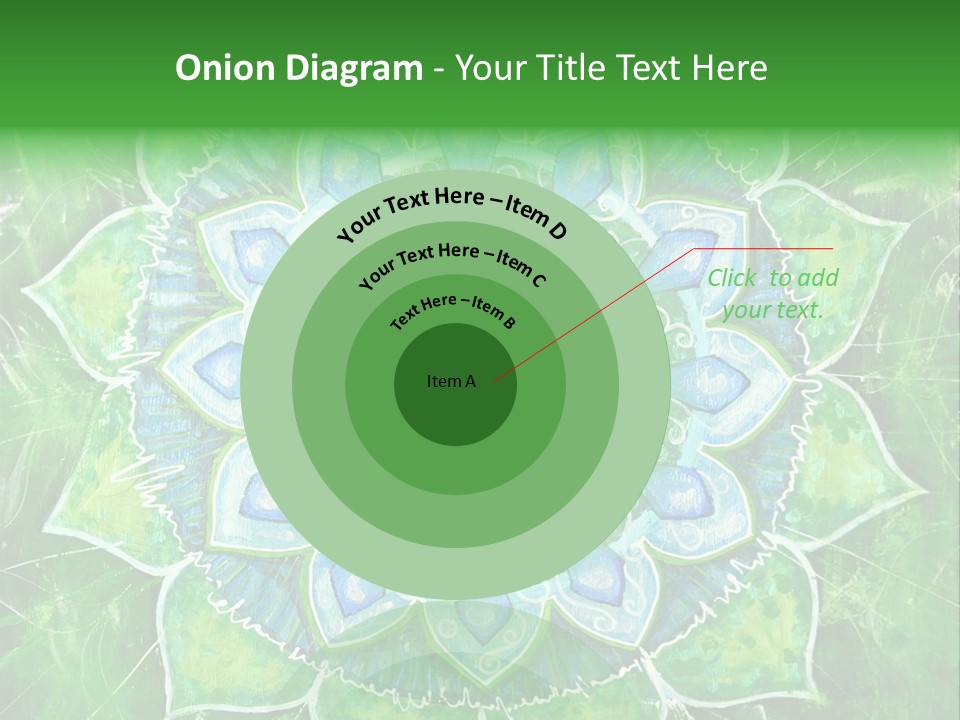 Abstract Decorative Pattern PowerPoint Template