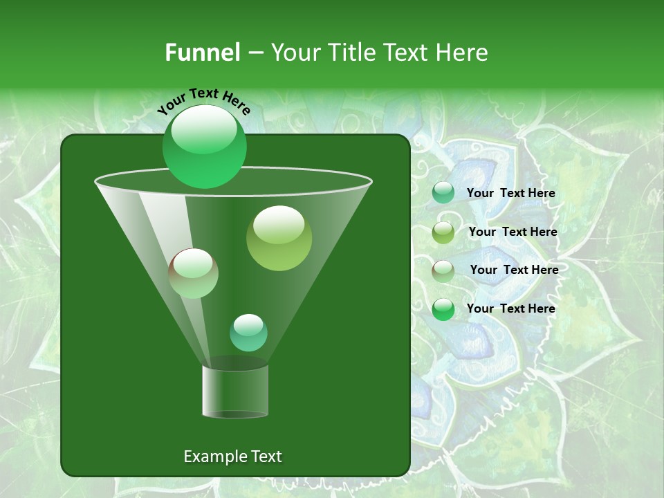 Abstract Decorative Pattern PowerPoint Template