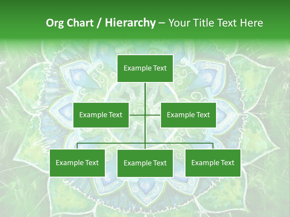 Abstract Decorative Pattern PowerPoint Template