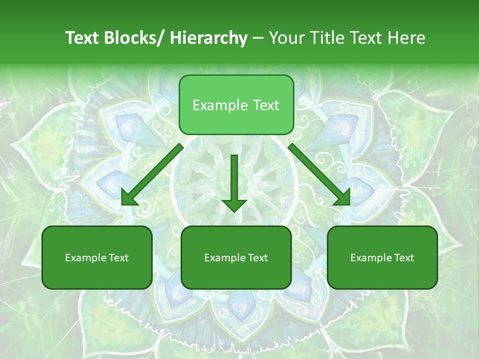 Abstract Decorative Pattern PowerPoint Template