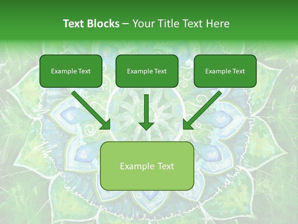 Abstract Decorative Pattern PowerPoint Template
