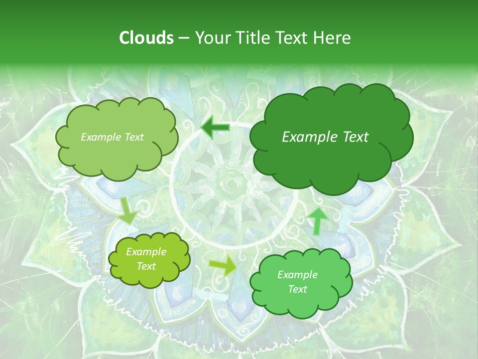 Abstract Decorative Pattern PowerPoint Template