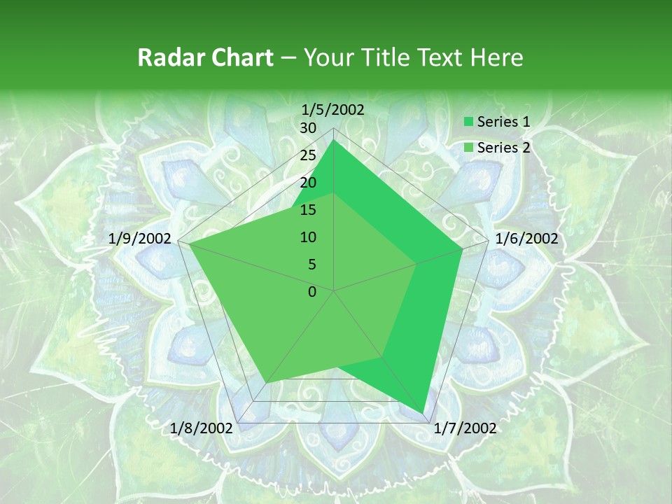 Abstract Decorative Pattern PowerPoint Template