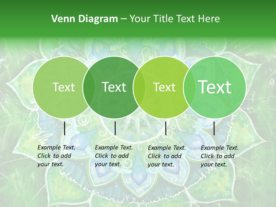 Abstract Decorative Pattern PowerPoint Template