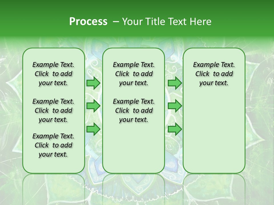 Abstract Decorative Pattern PowerPoint Template