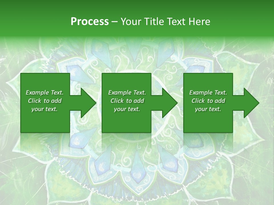 Abstract Decorative Pattern PowerPoint Template