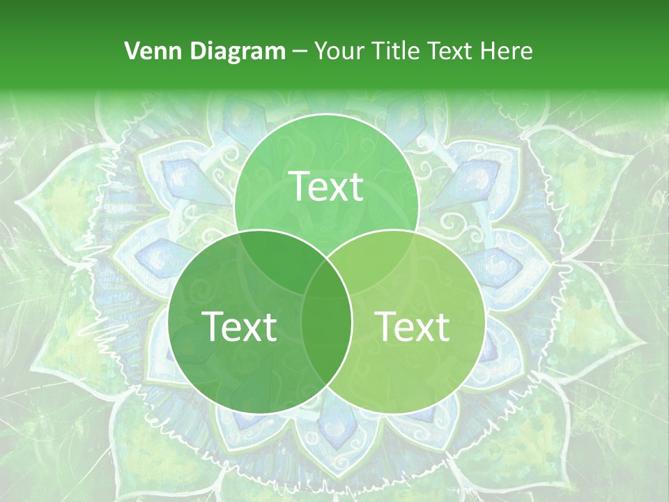 Abstract Decorative Pattern PowerPoint Template