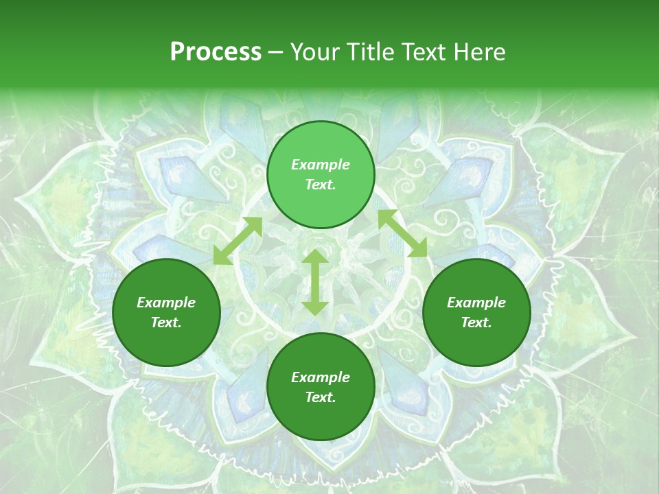 Abstract Decorative Pattern PowerPoint Template