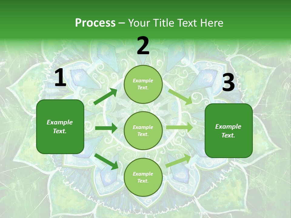 Abstract Decorative Pattern PowerPoint Template