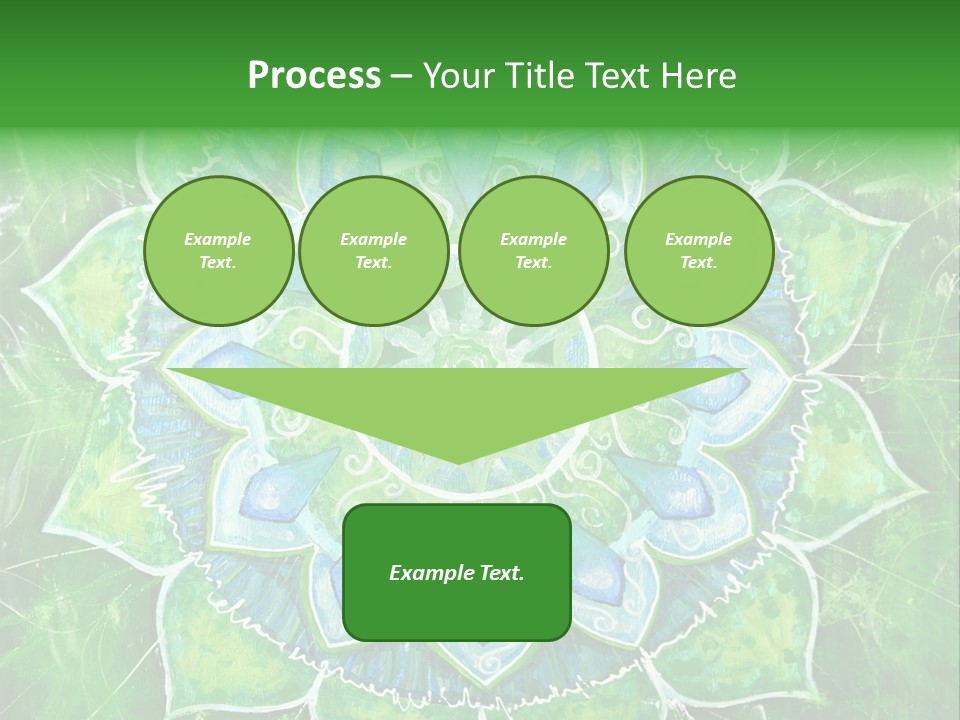 Abstract Decorative Pattern PowerPoint Template