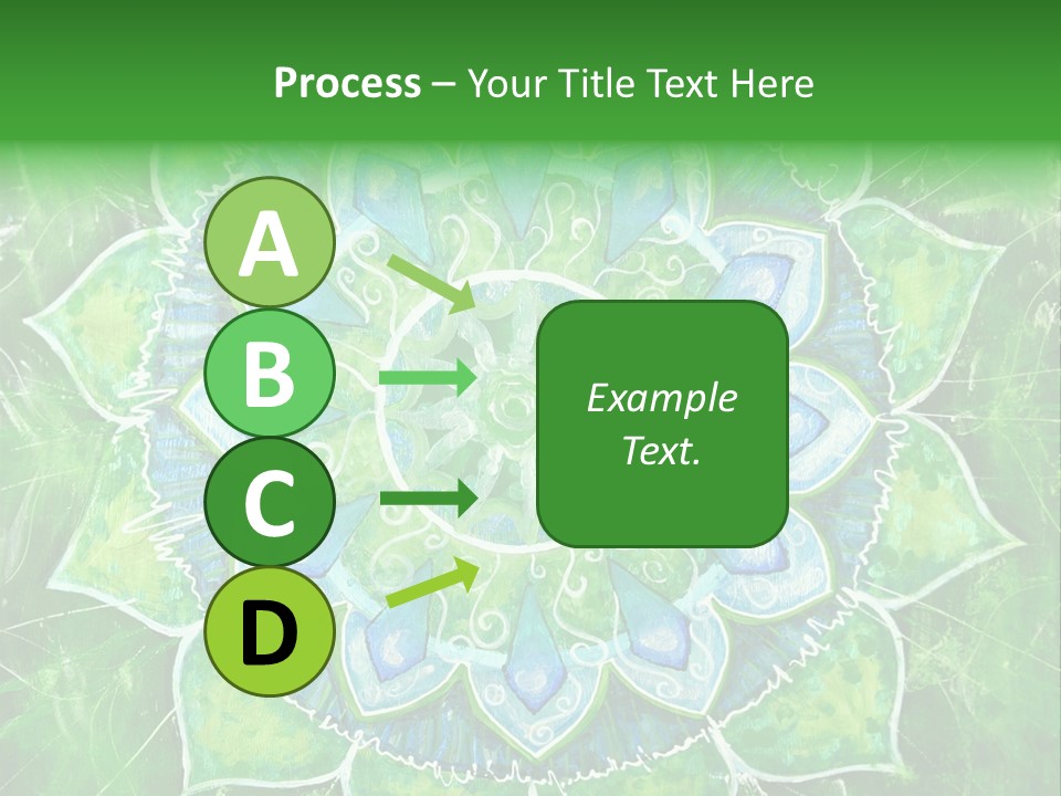 Abstract Decorative Pattern PowerPoint Template