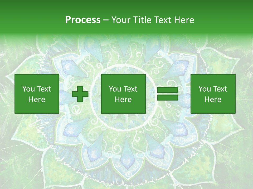 Abstract Decorative Pattern PowerPoint Template