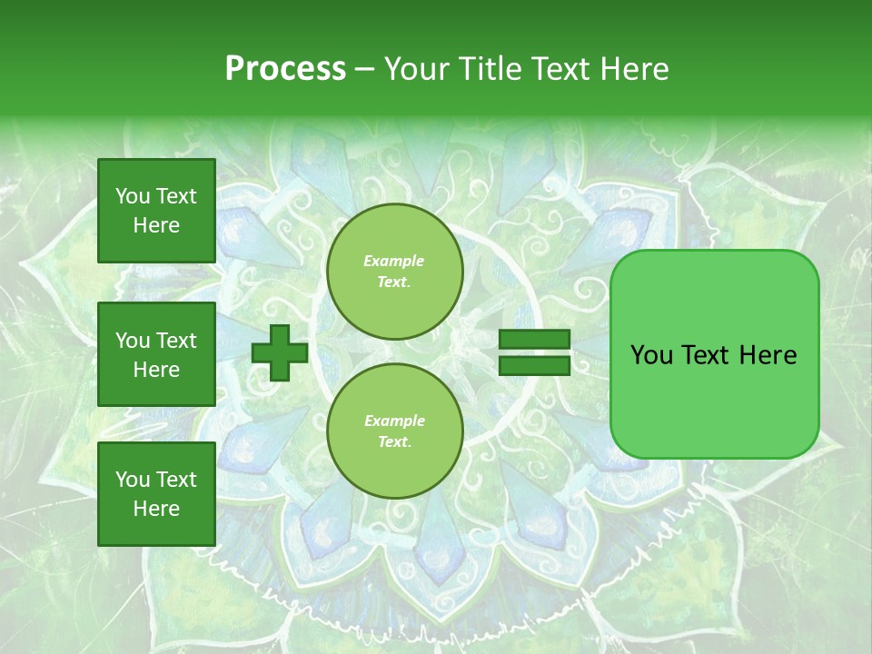 Abstract Decorative Pattern PowerPoint Template