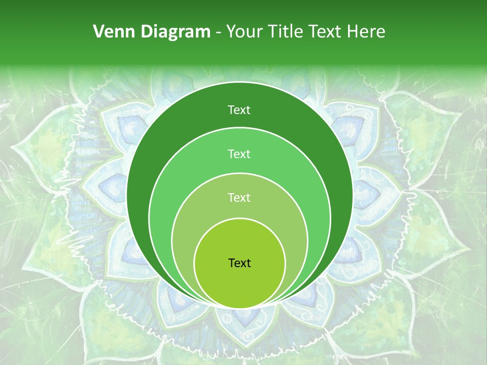 Abstract Decorative Pattern PowerPoint Template