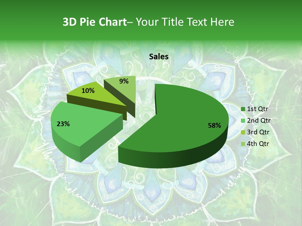 Abstract Decorative Pattern PowerPoint Template