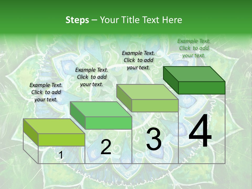 Abstract Decorative Pattern PowerPoint Template