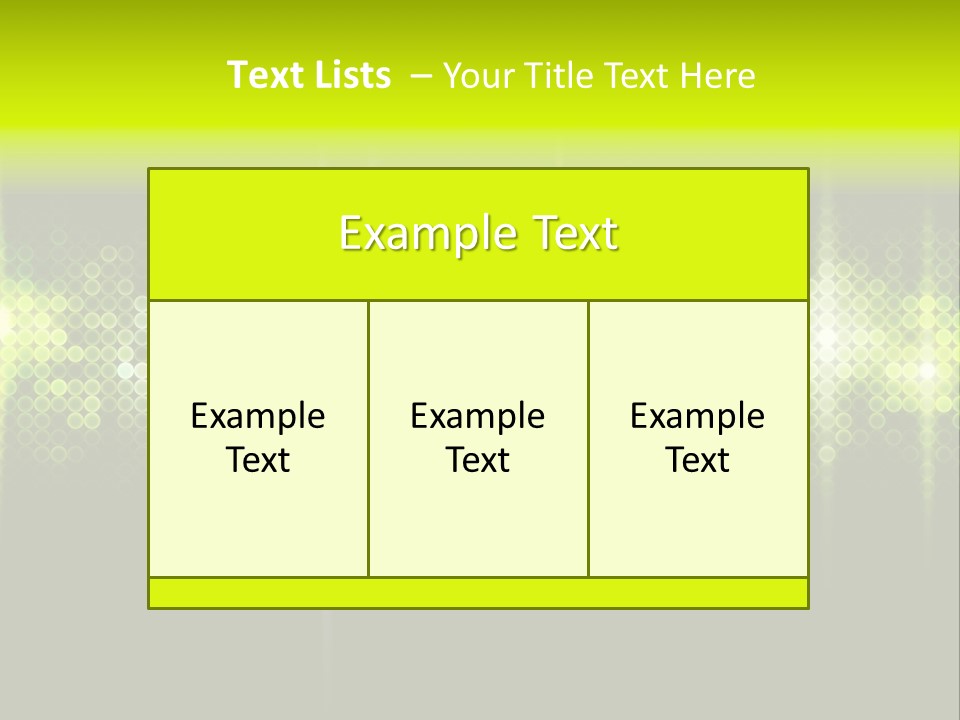 Licht Club Blau PowerPoint Template